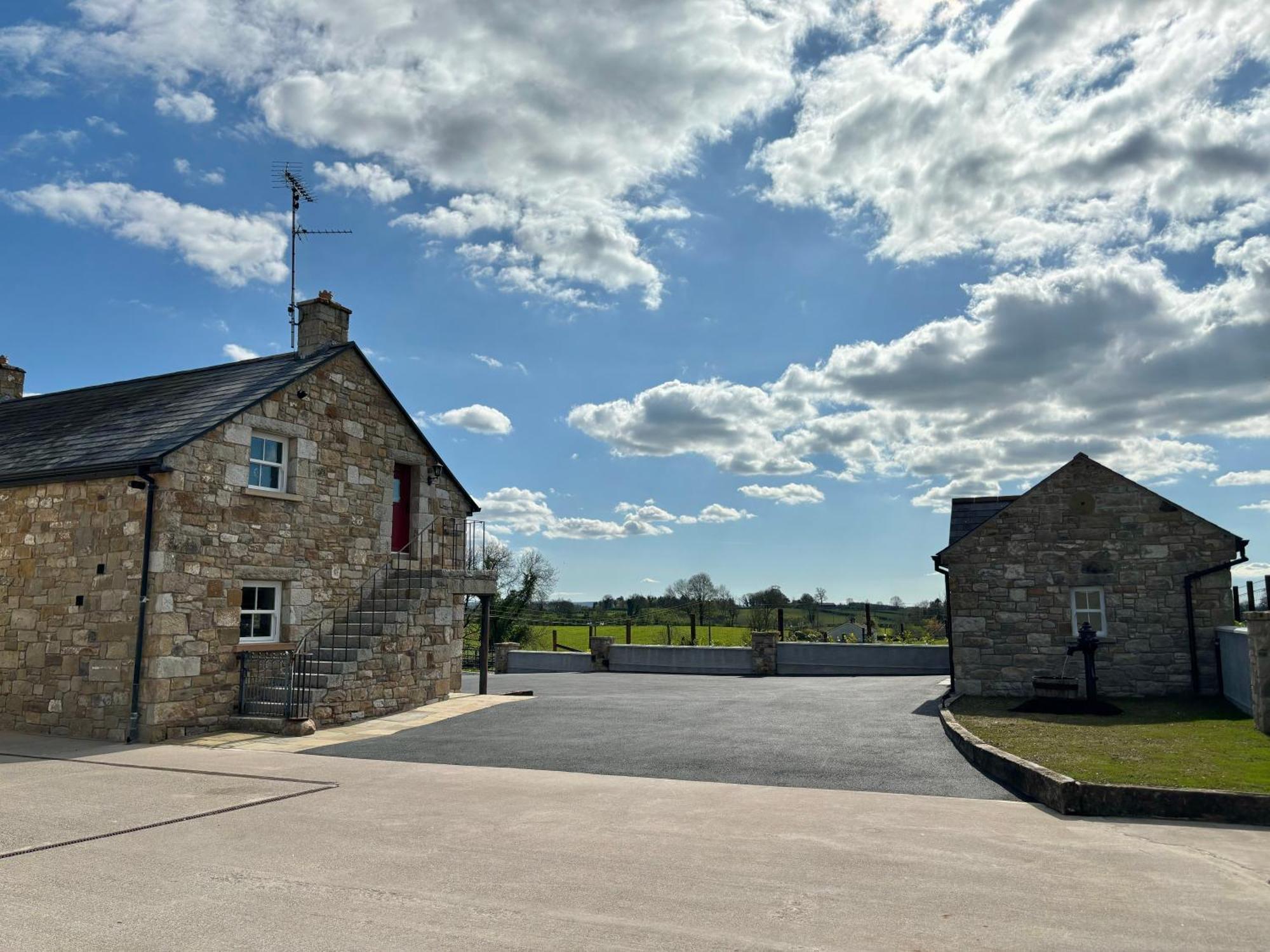 The Old Barn Villa Fivemiletown Exterior photo